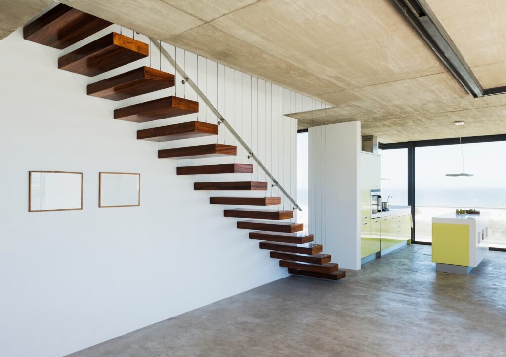 floating,staircase,in,modern,house